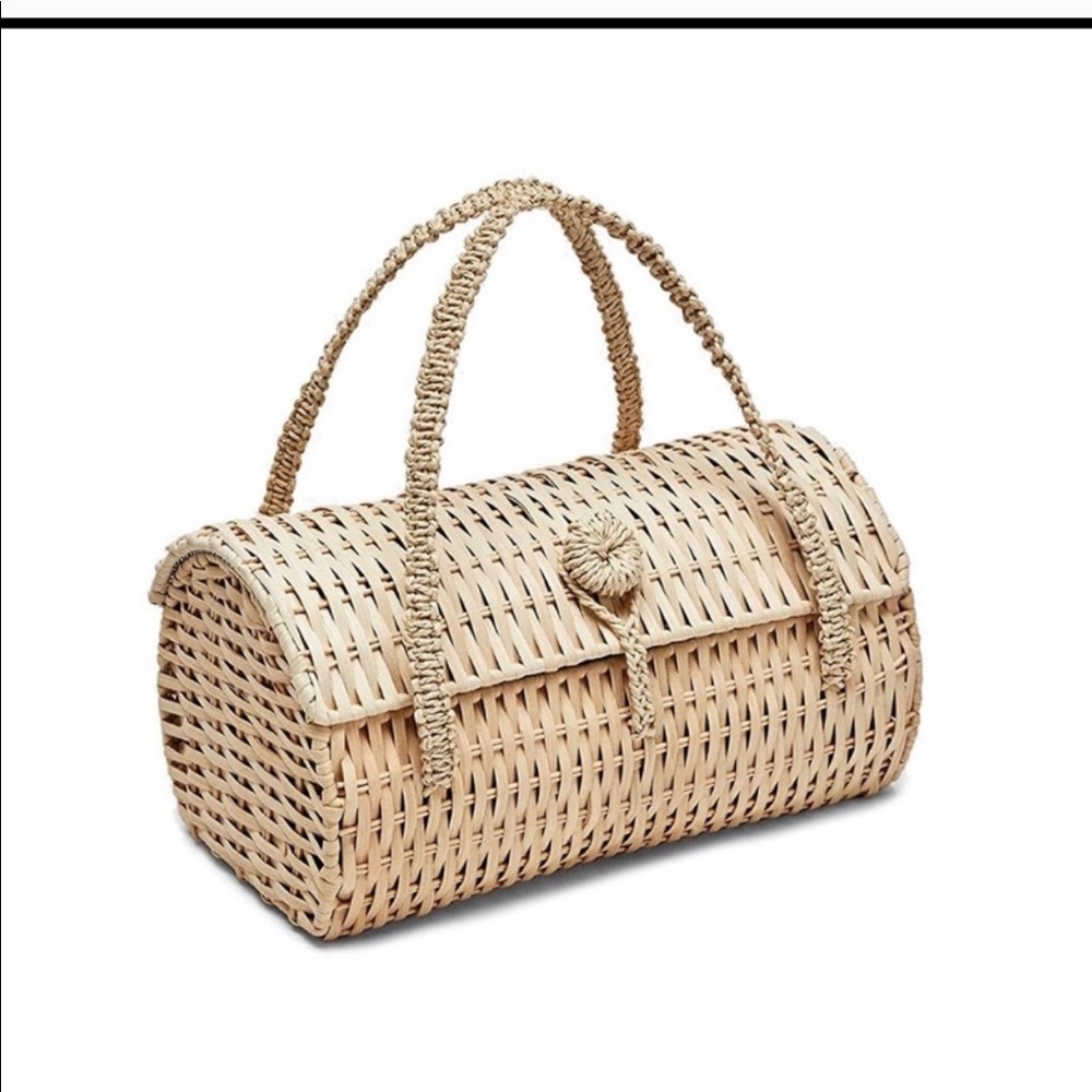 Zara basket bag